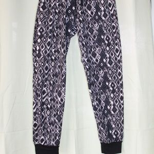 Diamond black joggers Size M